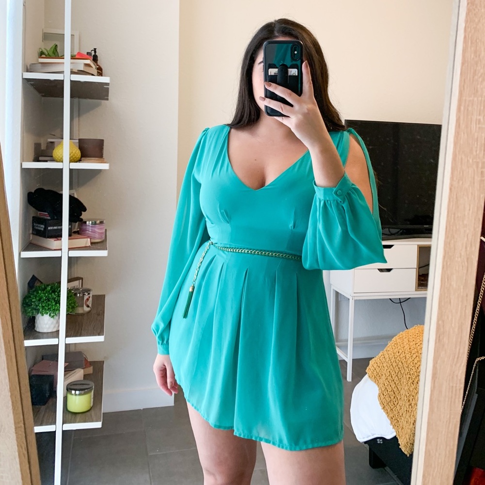 Long sleeve romper